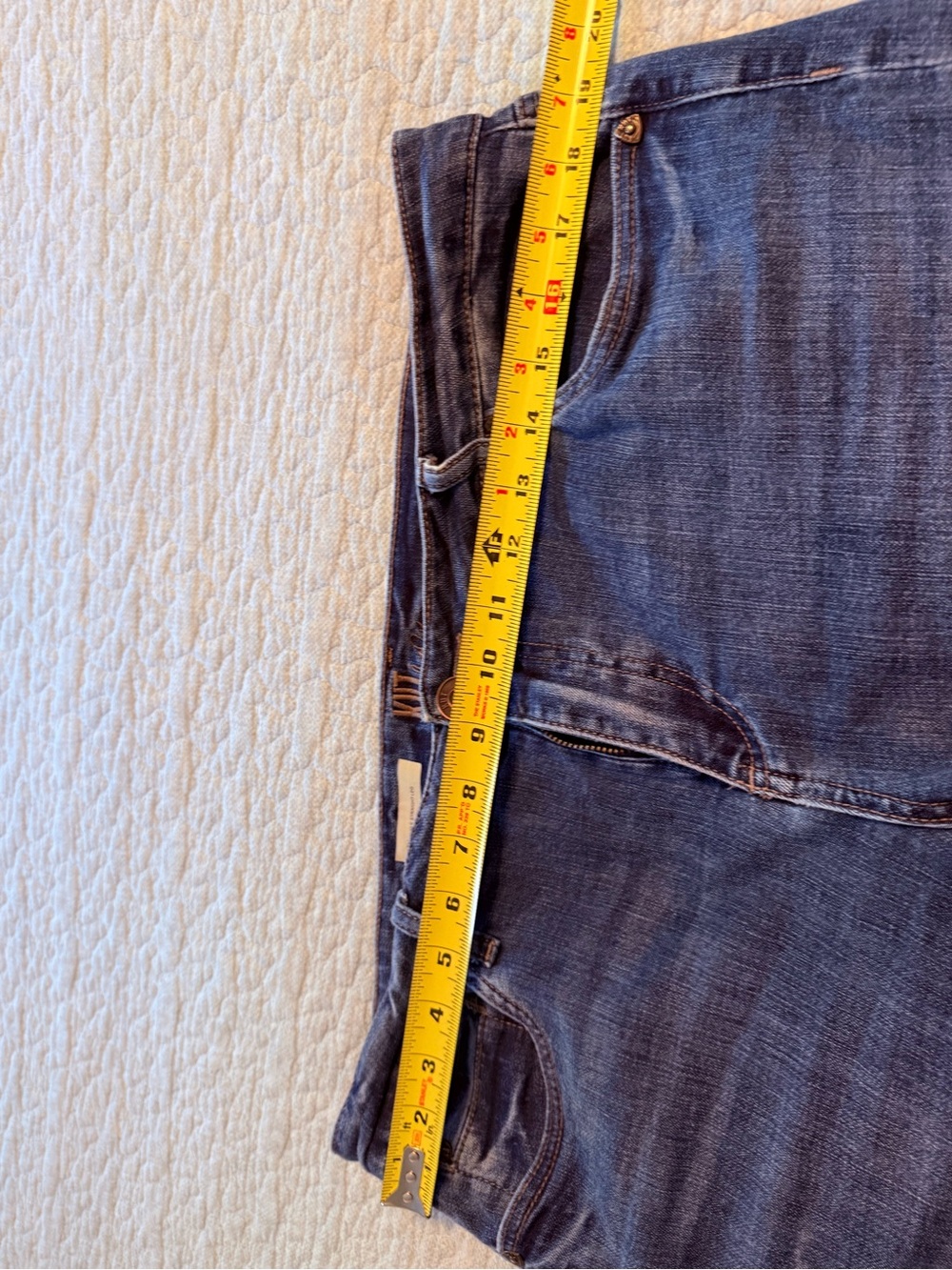 Kut from the Kloth Straight Leg Jeans in Blue Denim - Picture 8 of 9